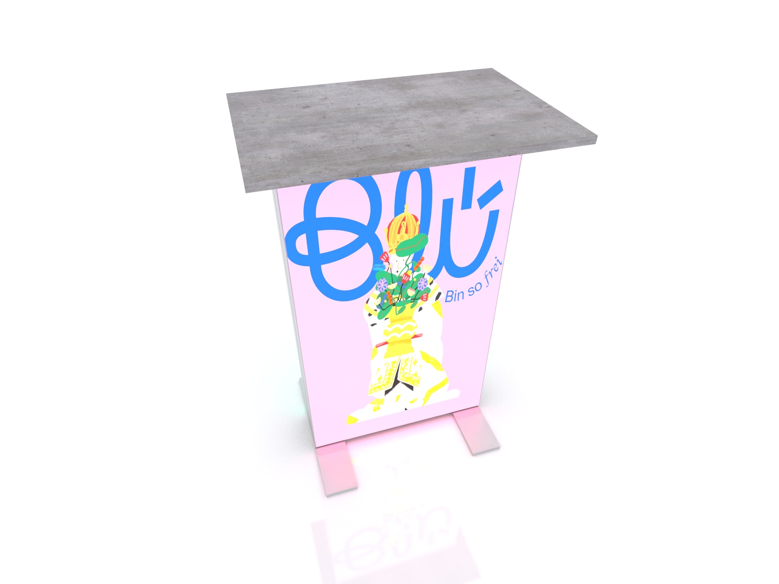 MOD-1720 Double-sided Lightbox Counter -- Image 3